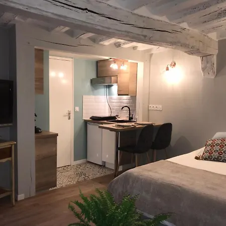 La P'tite Grise - Cosy Centre Apartment Honfleur